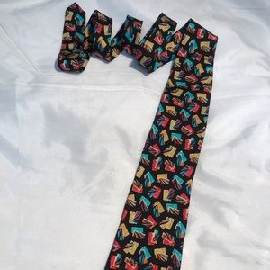 LAZARUS 100% Silk Tie Made in USA